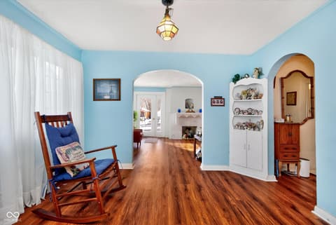 Dining room at 6139 Norwaldo Avenue, Indianapolis, IN