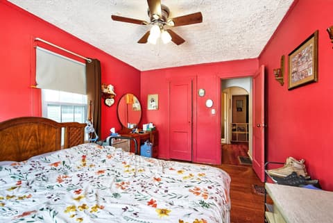 Primary bedroom at 6139 Norwaldo Avenue, Indianapolis, IN