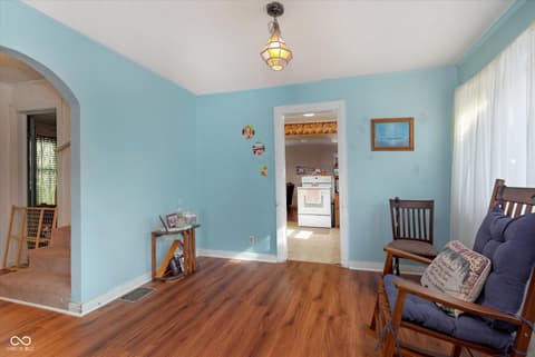 Dining room at 6139 Norwaldo Avenue, Indianapolis, IN