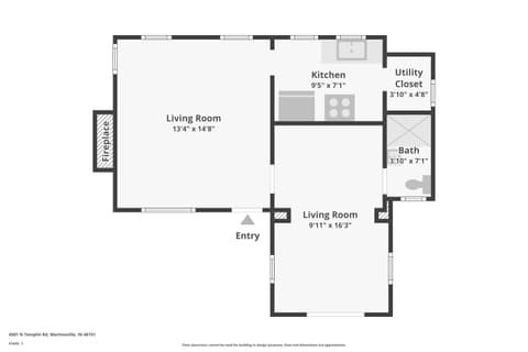Floor Plan — 4501 N Templin Road, Martinsville, IN