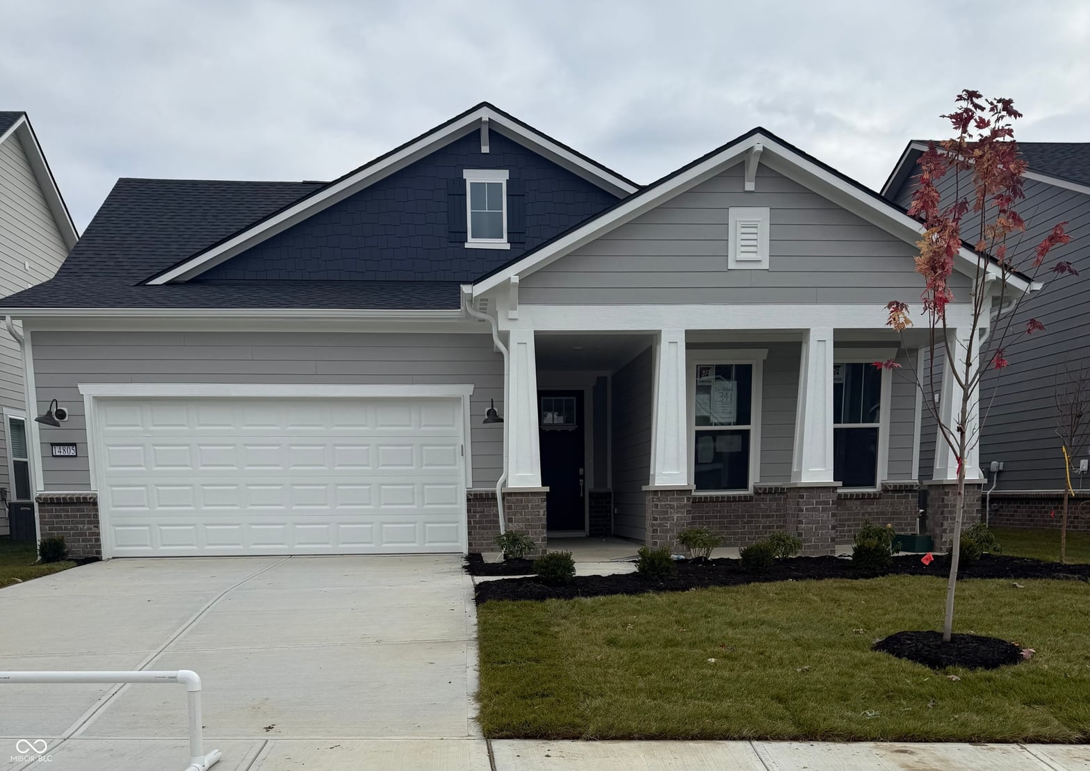 Front exterior at 14805 Amber Light Drive, Westfield, IN