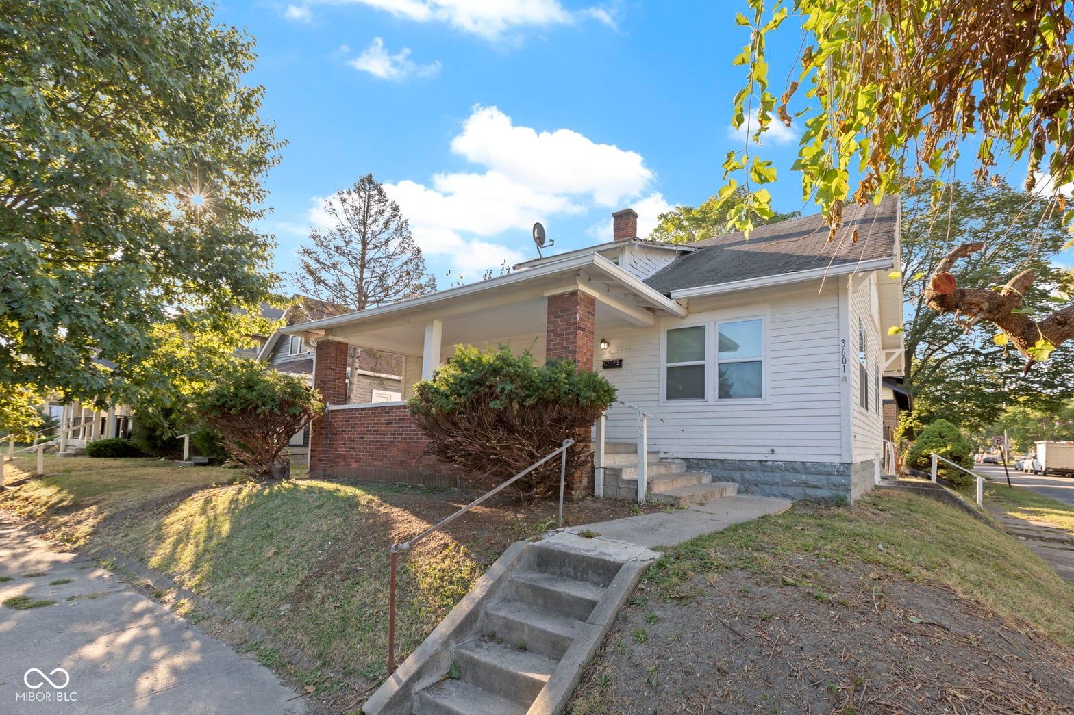 Front exterior at 3601 Brookside Parkway South Drive, Indianapolis, IN