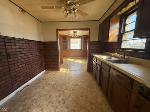 Kitchen at 2022 S Waldemere Avenue, Muncie, IN