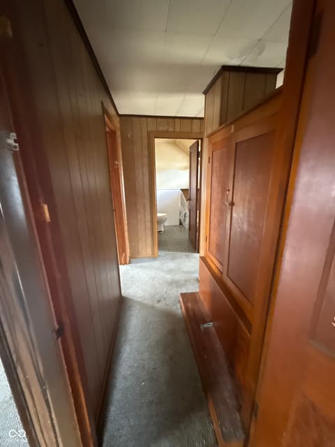 Hallway at 2022 S Waldemere Avenue, Muncie, IN