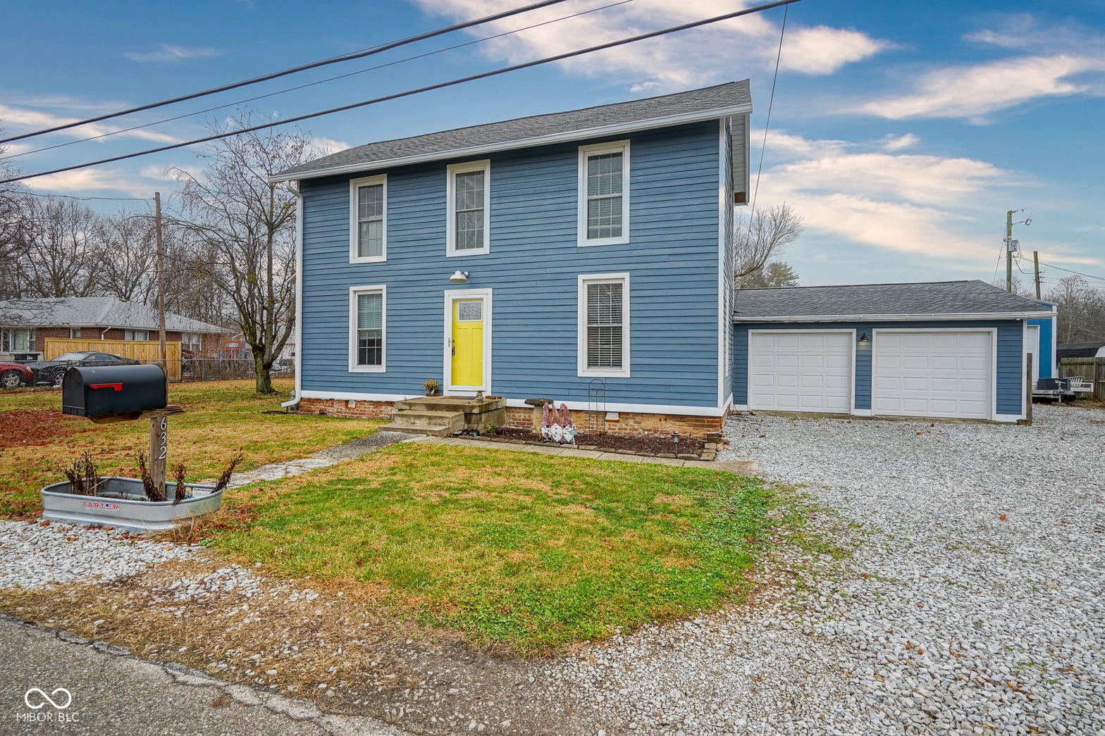 Front exterior at 632 S Washington Street, Morristown, IN