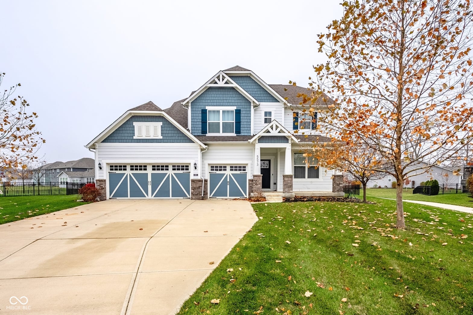 Front exterior at 5573 Pecan Court, Noblesville, IN