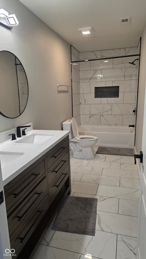 Bathroom at 1359 Brooks Drive, Greenwood, IN