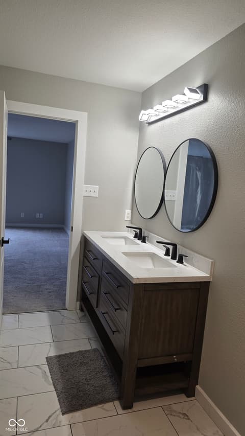 Bathroom at 1359 Brooks Drive, Greenwood, IN