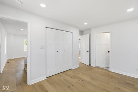 Primary bedroom at 4991 E Main Street, Carmel, IN