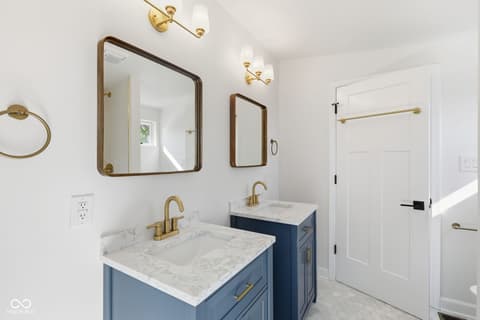 Primary bathroom at 4991 E Main Street, Carmel, IN
