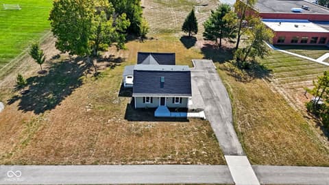 Aerial view at 4991 E Main Street, Carmel, IN