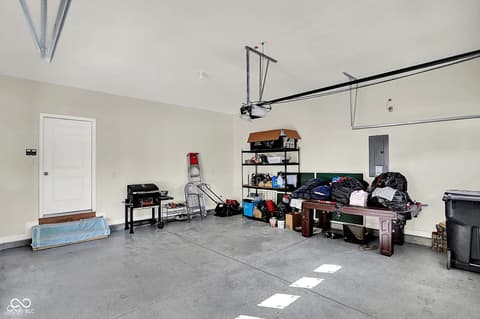 Garage at 4946 HARRIS PL N, Greenwood, IN