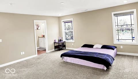 Bedroom at 4946 HARRIS PL N, Greenwood, IN