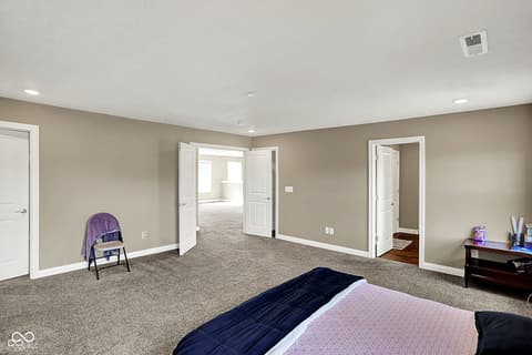Bedroom at 4946 HARRIS PL N, Greenwood, IN