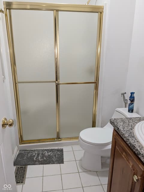 Bathroom at 5106 W Fox Hill Court, Muncie, IN