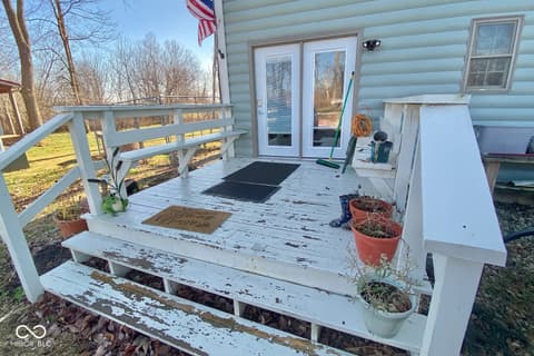 Outdoor living area at 2869 N Colby Drive, Marshall, IN