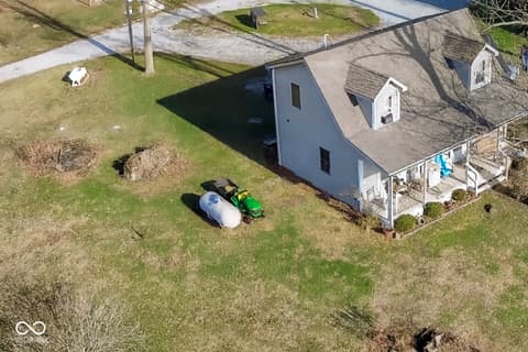 Aerial view at 2869 N Colby Drive, Marshall, IN