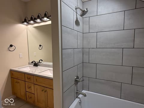 Bathroom at 1263 W 26th Street, Indianapolis, IN