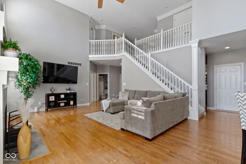 Living room at 14825 Latitude Way, Fishers, IN