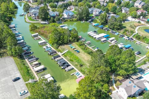 Aerial view at 14825 Latitude Way, Fishers, IN