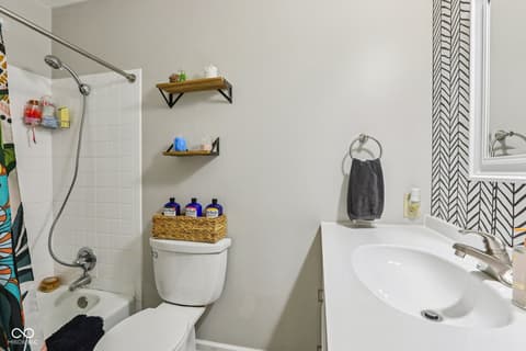 Bathroom at 1641 Hillcrest Avenue, Anderson, IN