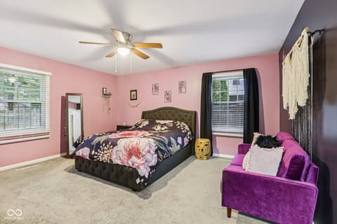 Bedroom at 1641 Hillcrest Avenue, Anderson, IN