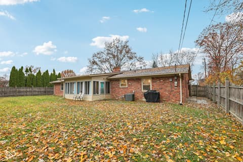 Backyard at 1641 Hillcrest Avenue, Anderson, IN