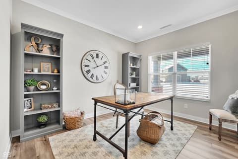 Home office at 4137 Grange Drive, Bargersville, IN