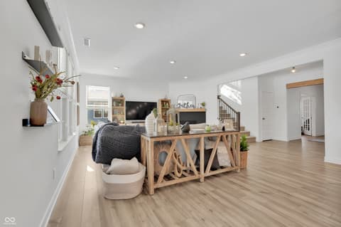 Fireplace — 4137 Grange Drive, Bargersville, IN