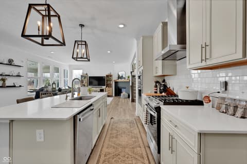 Kitchen at 4137 Grange Drive, Bargersville, IN
