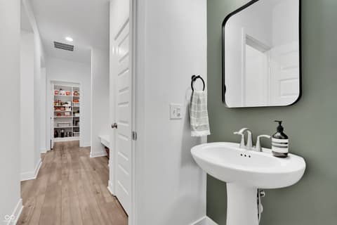 Bathroom at 4137 Grange Drive, Bargersville, IN