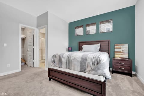 Bedroom at 4137 Grange Drive, Bargersville, IN