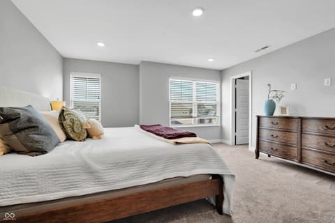 Bedroom at 4137 Grange Drive, Bargersville, IN
