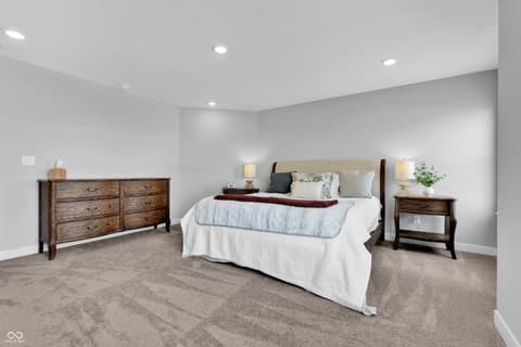 Bedroom at 4137 Grange Drive, Bargersville, IN