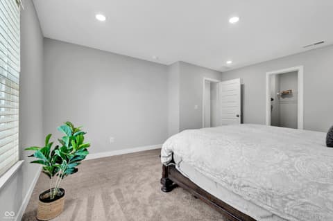 Bedroom at 4137 Grange Drive, Bargersville, IN