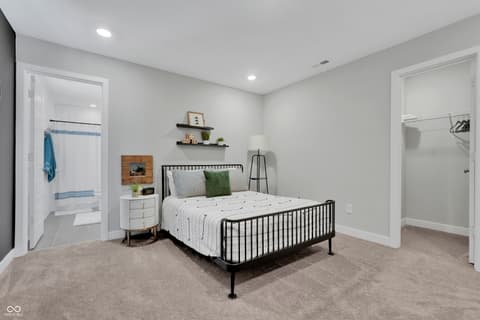 Bedroom at 4137 Grange Drive, Bargersville, IN