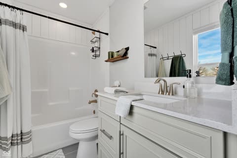 Bathroom at 4137 Grange Drive, Bargersville, IN