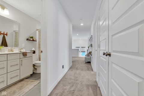 Bathroom at 4137 Grange Drive, Bargersville, IN