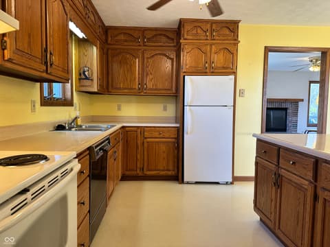 Kitchen at 3538 N 225 W, Crawfordsville, IN