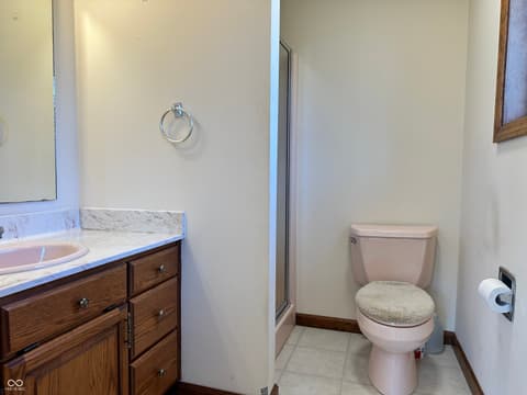 Bathroom at 3538 N 225 W, Crawfordsville, IN