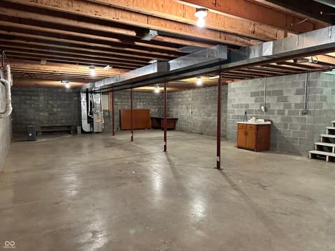 Basement at 3538 N 225 W, Crawfordsville, IN