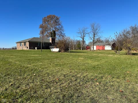 Backyard at 3538 N 225 W, Crawfordsville, IN