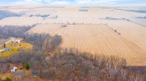 Aerial view at 3538 N 225 W, Crawfordsville, IN