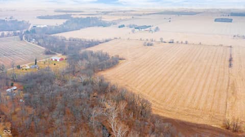 Aerial view at 3538 N 225 W, Crawfordsville, IN