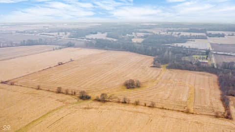 Aerial view at 3538 N 225 W, Crawfordsville, IN