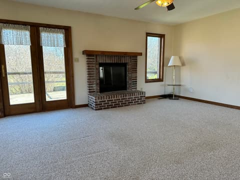 Living room at 3538 N 225 W, Crawfordsville, IN
