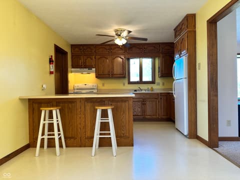 Kitchen at 3538 N 225 W, Crawfordsville, IN
