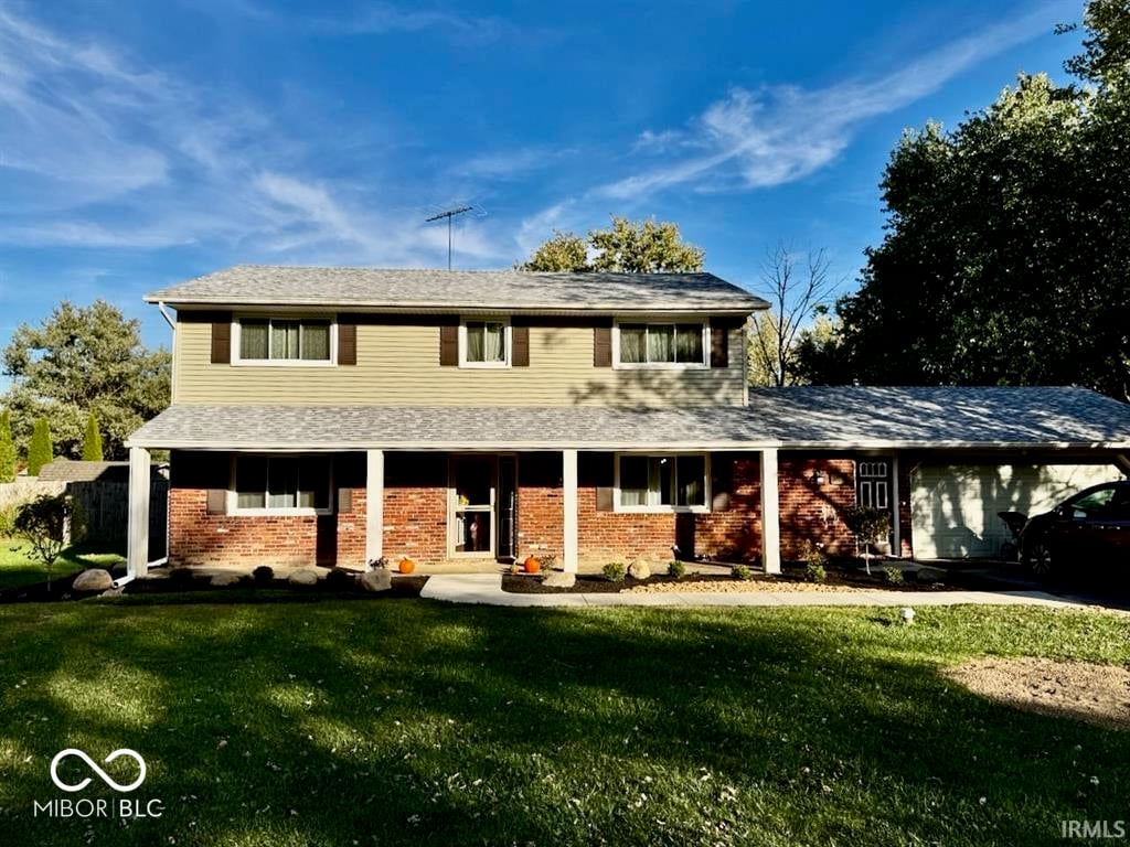 Front exterior at 8204 N Tahoe Drive, Muncie, IN