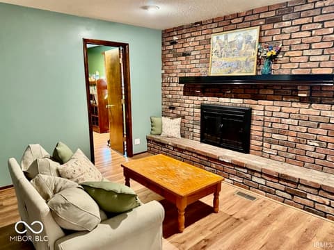 Living room at 8204 N Tahoe Drive, Muncie, IN