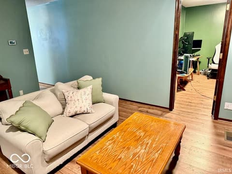 Living room at 8204 N Tahoe Drive, Muncie, IN